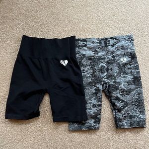 Women’s Best compression shorts, 2 pairs size medium.